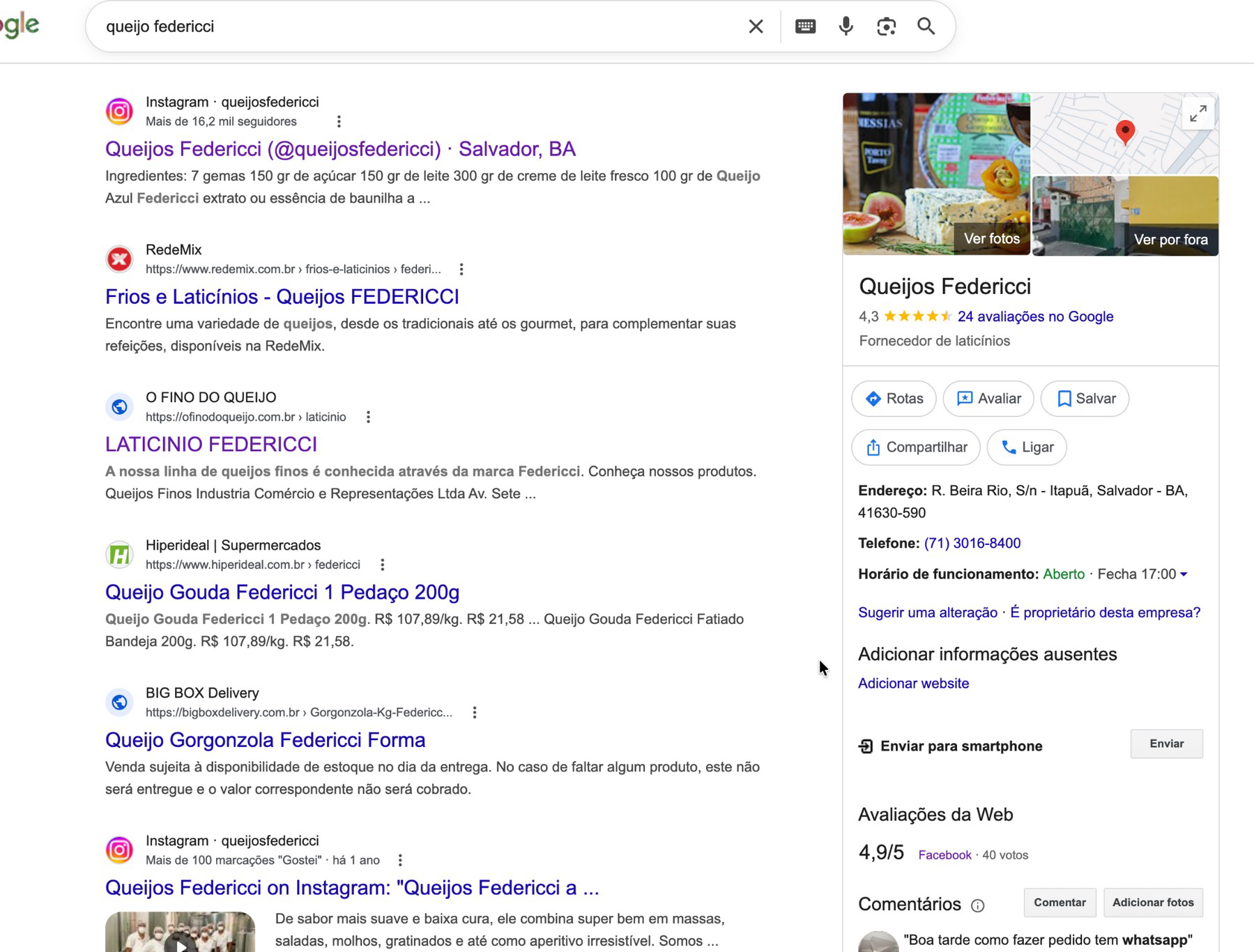 Google SERP